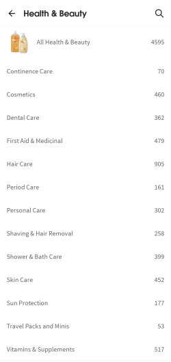 Coles Health and Beauty Coles Health and Beauty