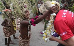 115 - Lisa recieving lai from Buna meri's.jpg 115 - Lisa recieving lai from Buna meri's.jpg