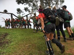 174 - The porters arranged a welcome dance for Owers Corner crossing.jpg 174 - The porters arranged a welcome dance for Owers Corner crossing.jpg